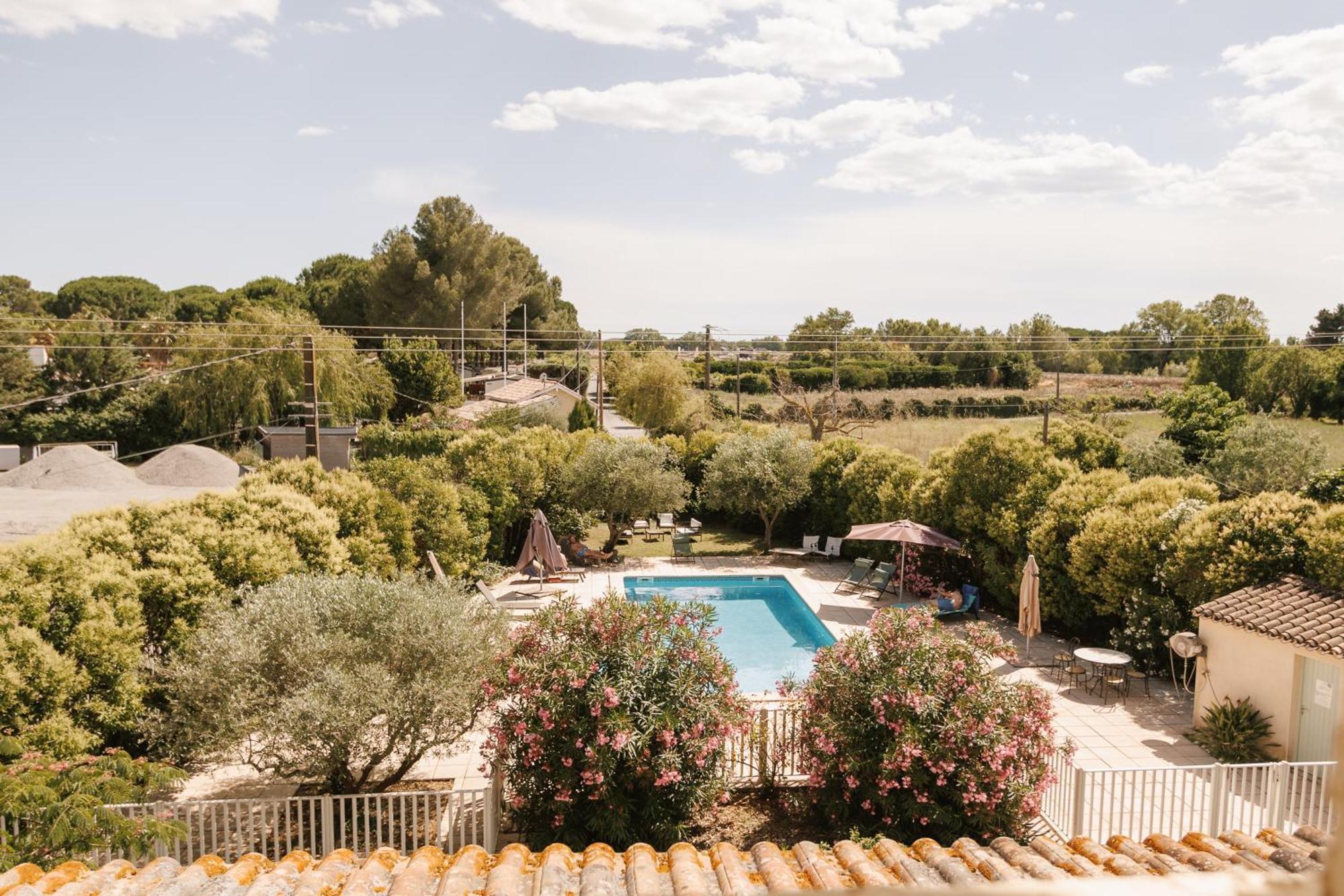 Mas Saint-Ange Bed and Breakfast Lunel  Buitenkant foto